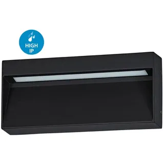 EGLO LED Außen-Wand-/Deckenleuchte 4,8W Schwarz Steuerbare Lichtfarbe IP65