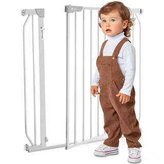 lionelo Türschutzgitter 75–105 cm Grau