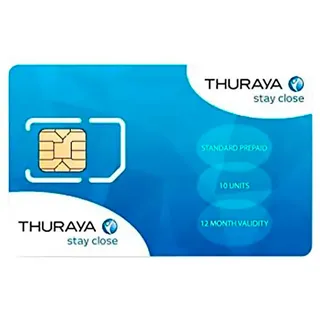 Thuraya Standard Prepaid-sim-karte - Blue / White - One Size