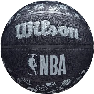 Wilson NBA All Team Basketball Schwarz 7