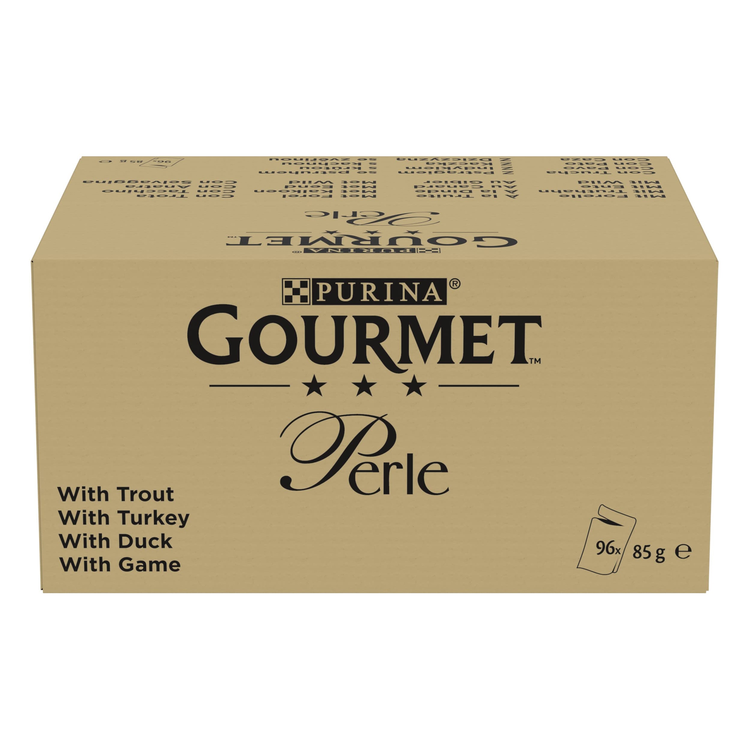 Bild von Gourmet Perle Еrlesene Streifen in Gelee Sorten-Mix 96 x 85 g