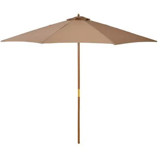 Outsunny Sonnenschirm Ø 300 cm Khaki