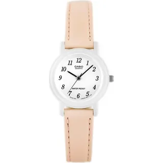 Damen Uhr Casio LQ-139L-4B2 - Beige, Weiß