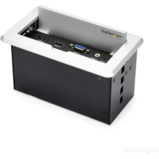 Startech ST BOX4HDECP2 - Konferenztisch Tischanschlussfeld für Audio und Video