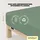 Spannbettlaken Baumwolle-Jersey 90 x 200 - 140 x 200 - 180 x 200 cm grün