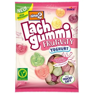 nimm2® nimm2 Lachgummi Fruitivity Yoghurt Fruchtgummi 225,0 g