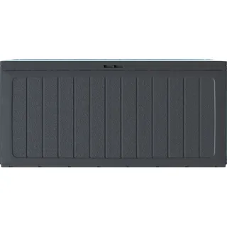Boardebox Gartenbox Kissenbox Gartentruhe Verschließbar 290 Liter Anthrazit - Grau
