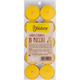 La Briantina Zitronengras, Paraffin, Mehrfarbig, Ø 3,7 cm - Höhe 1,7 cm