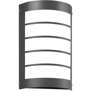 CMD 16/1/LED/BM Wandleuchte aus Edelstahl anthrazit LED IP44 mit Bewegungsmelder