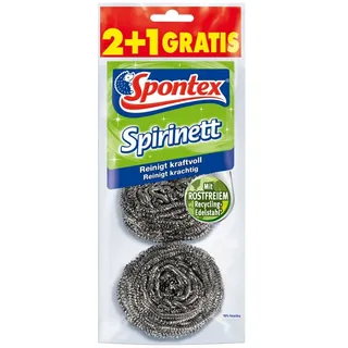 Spontex Spirinett Edelstahlspiralen 2+1