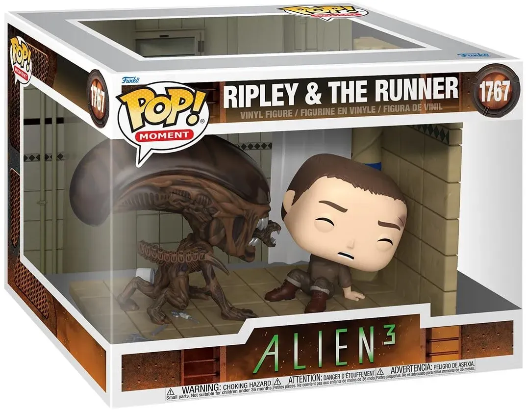 Funko Alien 3 POP Moments Vinyl figurines Ripley & Xeno 9 cm