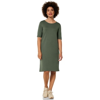 STREET ONE Damen A143344 Sommerkleid, Dull Olive, 36