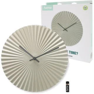 Hama Wanduhr Barbados 30 cm 00185886 grau
