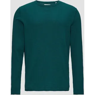 S.Oliver Herren, 2150762 Pullover, 6767 Blau, XL