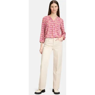 Cartoon Relaxhose Casual-Hose mit Bügelfalte Beige 38