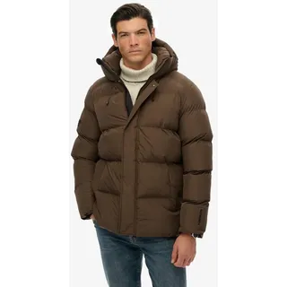 Superdry 5 Baffle Sports Steppjacke Slate Brown 52