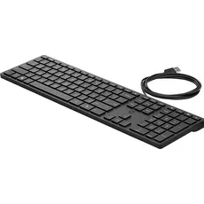 HP HALLY USB SLIM KEYBOARD GERMAN (DE, Kabelgebunden), Tastatur