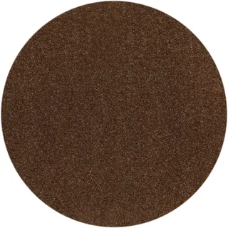 Kunstrasen BARBARA BECKER "Miami Style, Gesamthöhe 23 mm, Made in Netherlands" Gr. 10, braun, Ø:95cm, Kunstfaser, Teppiche, Kunstrasen, Rasenteppich, handgetuftet, witterungsbeständig & wasserfest