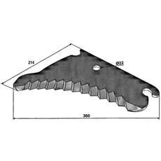 Messer zu John Deere