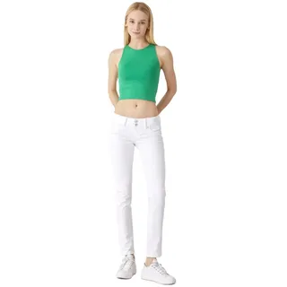 LTB Jeans Damen Molly Jeans, Weiß, 33W / 32L