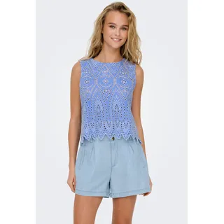 Only Onltulum Sl Emb Top Blau S