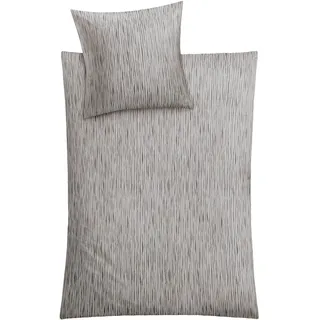 KLEINE WOLKE Mino Gestreift Silber 155 x 220 cm + 2 x 80 x 80 cm