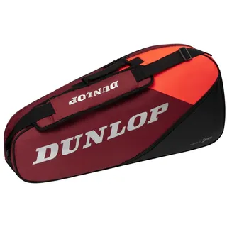 Dunlop CX Performance 3 Schläger Tennistasche, Black/Red