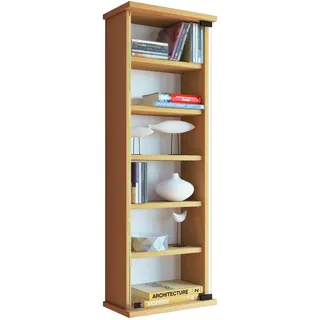 VCM Loposa Wandregal 91,5 x 31 x 18 cm Braun