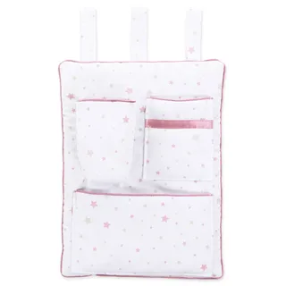 babybay Utensilo für alle Modelle, weiß Sternemix sand/beere