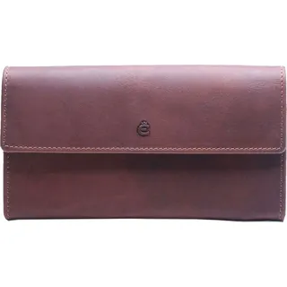 Esquire Leder Geldbörse Dallas Wallet With Flap Brown braun - Braun