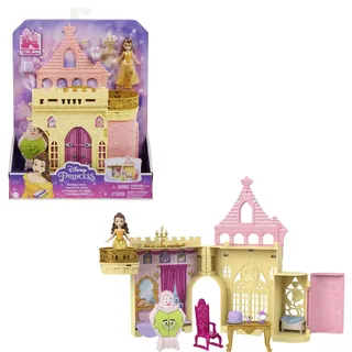 Mattel Puppenhaus Belle Stapelbares Schloss mehrfarbig HPL52