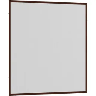 hecht International Insektenschutz-Fensterrahmen MASTER SLIM 130 x 150 cm Braun