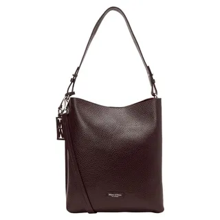 Marc O'Polo Brinja Hobo Bag Leather Black Cherry