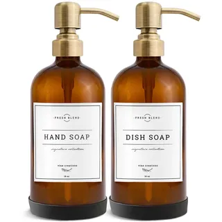 Vine Creations Seifenspender-Set 475ml Gold