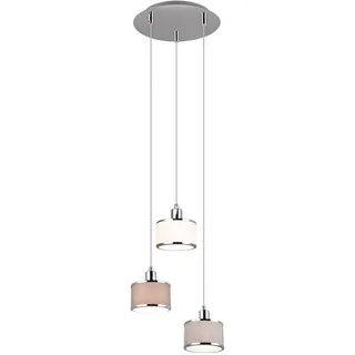 Trio Kaprun 3-flg. 60 cm grau