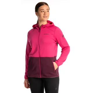 Klim Solitude Hoodie, Funktionsjacke Damen - Pink/Dunkellila - M