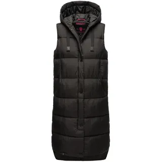 Steppweste MARIKOO "Marikoo Sayorii Damen Winter Weste B967", Damen, Gr. M, schwarz, Obermaterial: 100% Polyester PES., Westen Steppweste