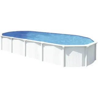 Aufstellpool Stahlwandpool-Set Green Line Evolution oval 730x370x132 cm inkl. Sa