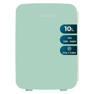 Cecotec MiniColing Mini-Kühlschrank 10 l 12-220 V 10 l 10 mm hoch Mint