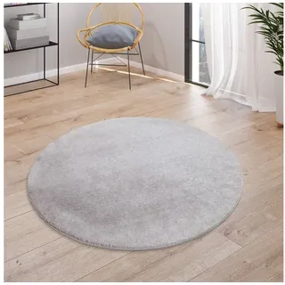 Cadiz 630 Kurzflorteppich 120 cm grau