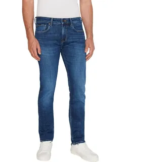 Pepe Jeans Herren Slim Jeans, Blau (Denim-CT0), 32W / 32L