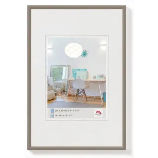 walther design Bilderrahmen stahl 60 x 80 cm New Lifestyle Kunststoffrahmen KV080D