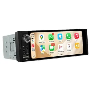 Carplay, Multimedia-Player, Touchscreen-Schnittstelle, Unterstützt mehrere Formate, K40 Wireless Carplay+MIC+Kamera