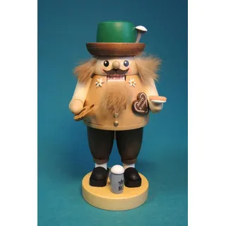 Nussknacker Bayer, natur Höhe 20cm NEU Nußknacker Holzfigur Seiffen Erzgebirge