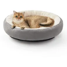 Tempcore Katzenbett für Indoor-Katzen, maschinenwaschbar, 50,8 cm Haustierbett für Katzen oder kleine Hunde, rutschfeste und Wasserabweisende Unterseite