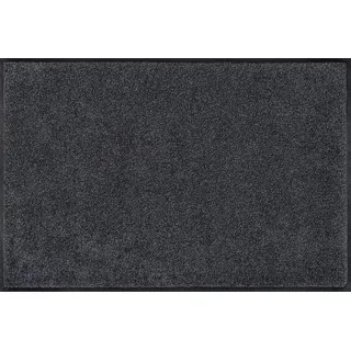 Casita Fußmatte Pablo Anthrazit-Schwarz, 60x90 cm, innen und außen, waschbar