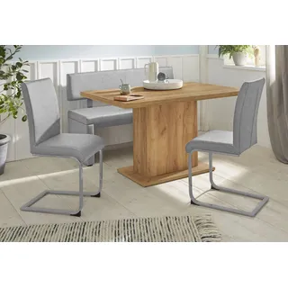 OTTO home Polsterbank Charissa Grau 160 x 90 x 53 cm
