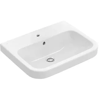 Waschtisch Villeroy & Boch Architectura 600 x 470 mm, mit Überlauf, Hahnloch mittig, weiß - 41886001