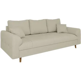 s-style möbel 3-Sitzer-Sofa, Beige
