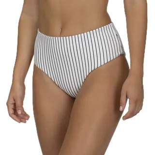 Hurley Damen W Radial High Waist Mod Sf BTM Bikini, Weiß, XS